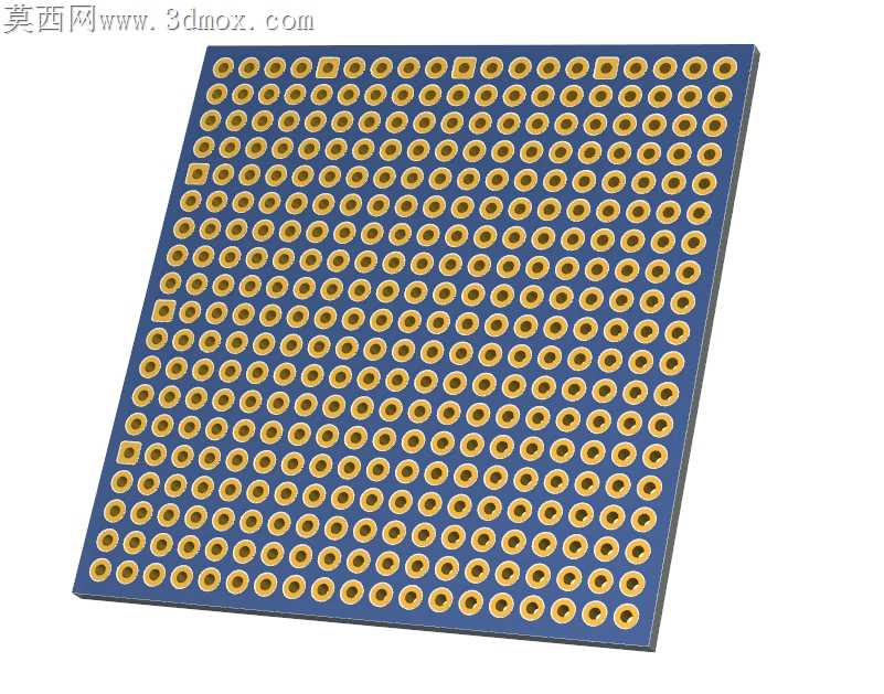 双面PCB板原型