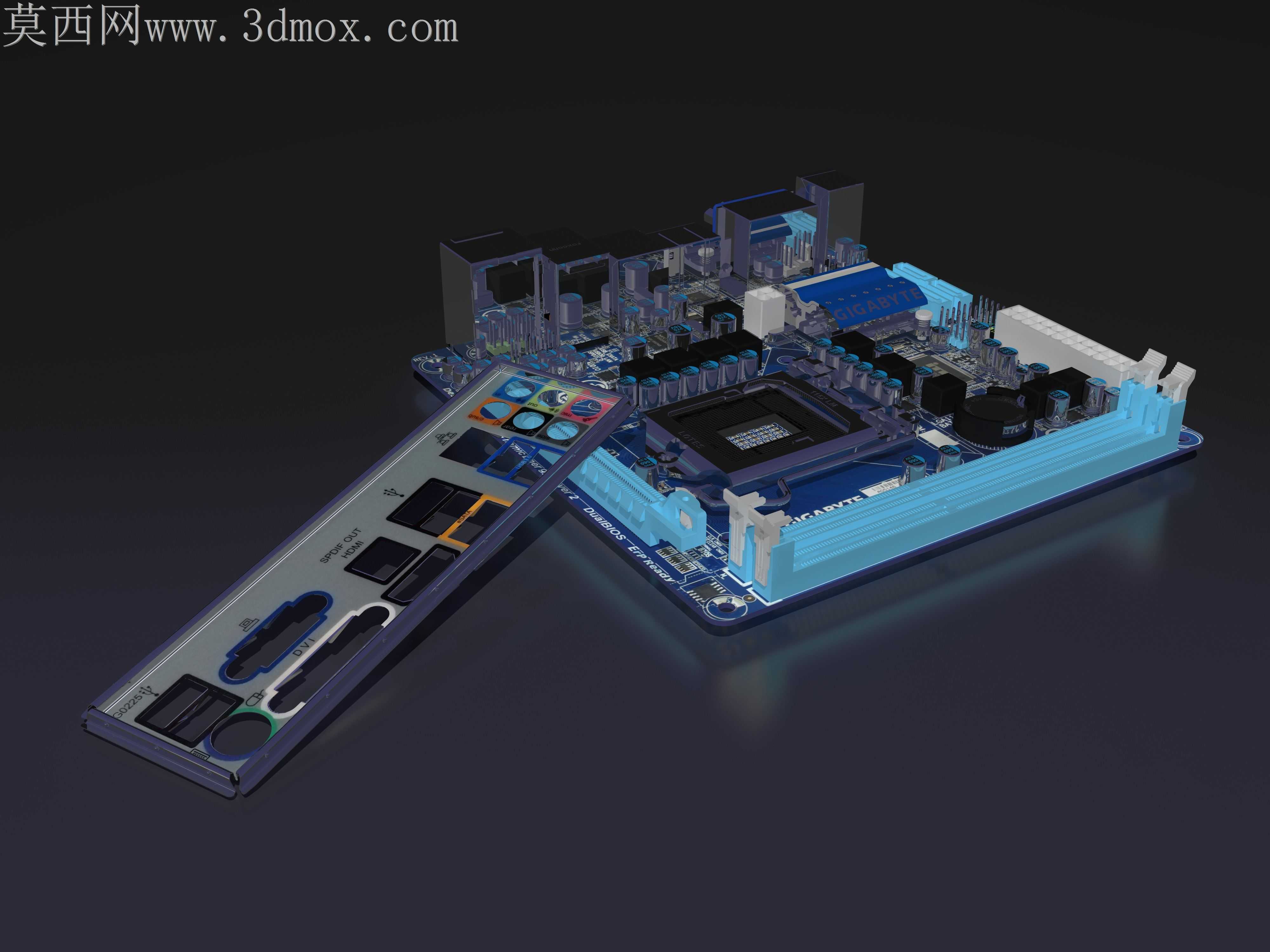 GB GA-H55N-USB3防蛀板