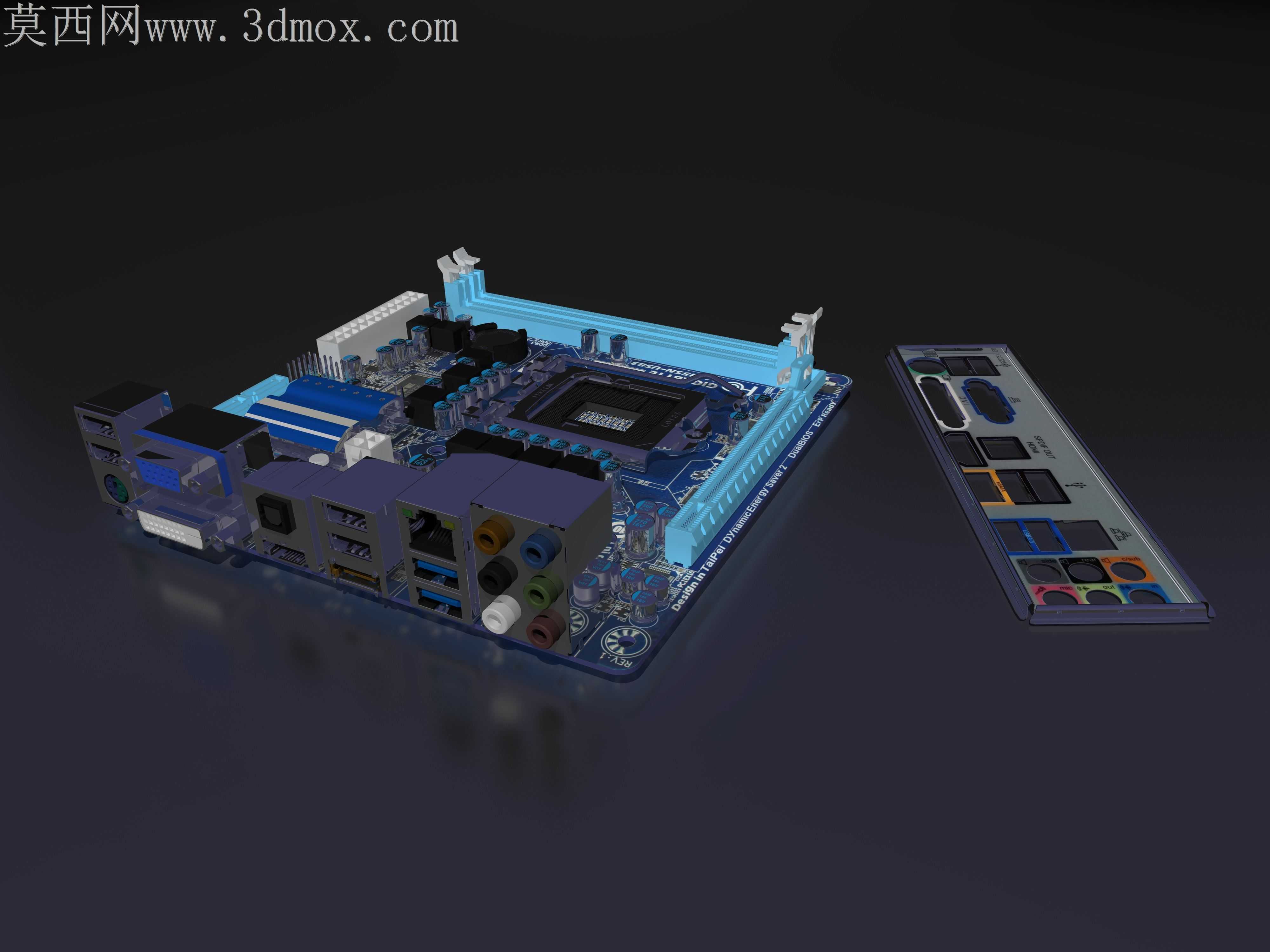 GB GA-H55N-USB3防蛀板