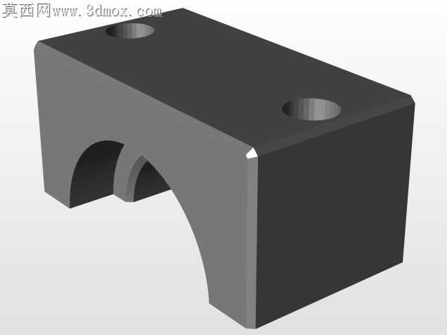 用于E3D V6热端的Creality-CR10底座