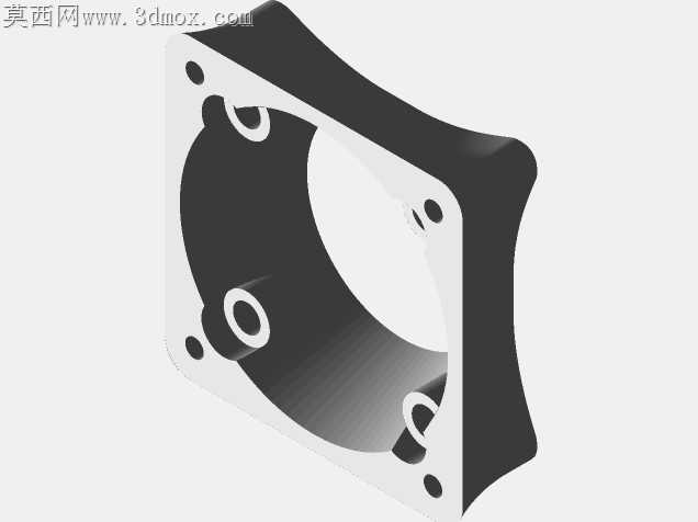 用于E3D V6热端的Creality-CR10底座