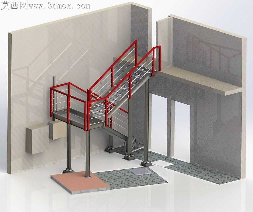 ����¥��/Escalera de rampas