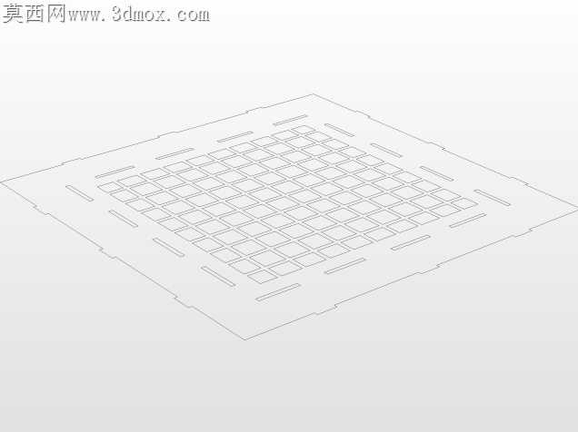 埃菲尔铁塔三维拼图-激光切割