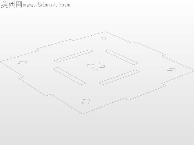 埃菲尔铁塔三维拼图-激光切割