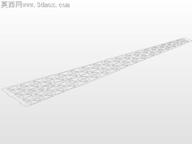 埃菲尔铁塔三维拼图-激光切割