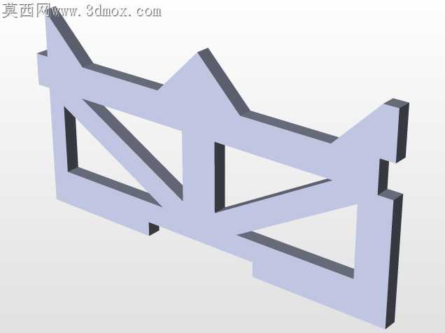 埃菲尔铁塔三维拼图-激光切割