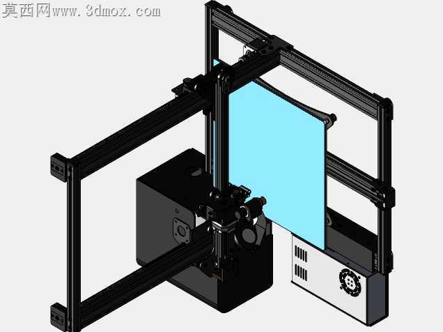 改进的Creality CR-10S(S3型)3D打印机组件