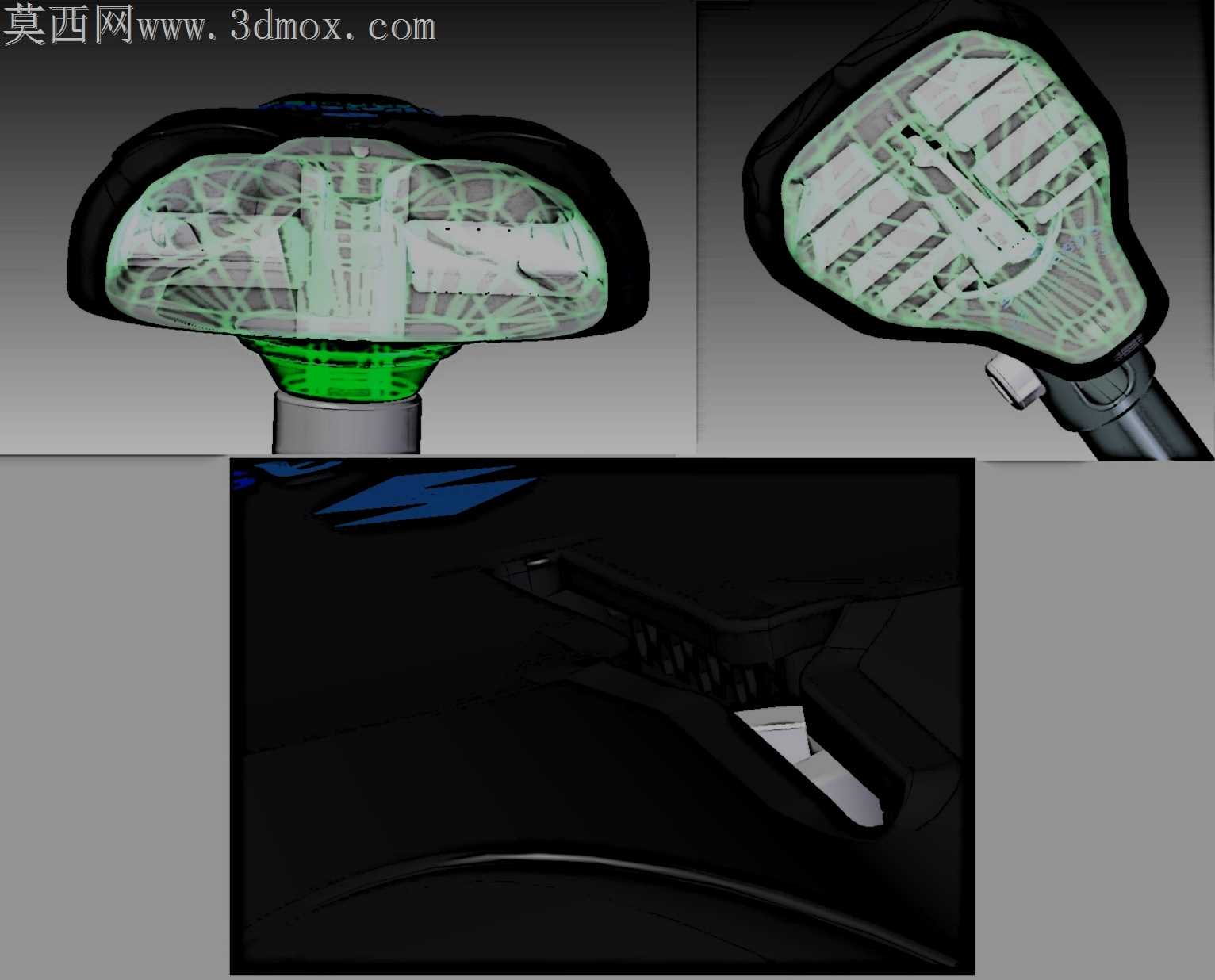 3D打印专用自行车座椅。