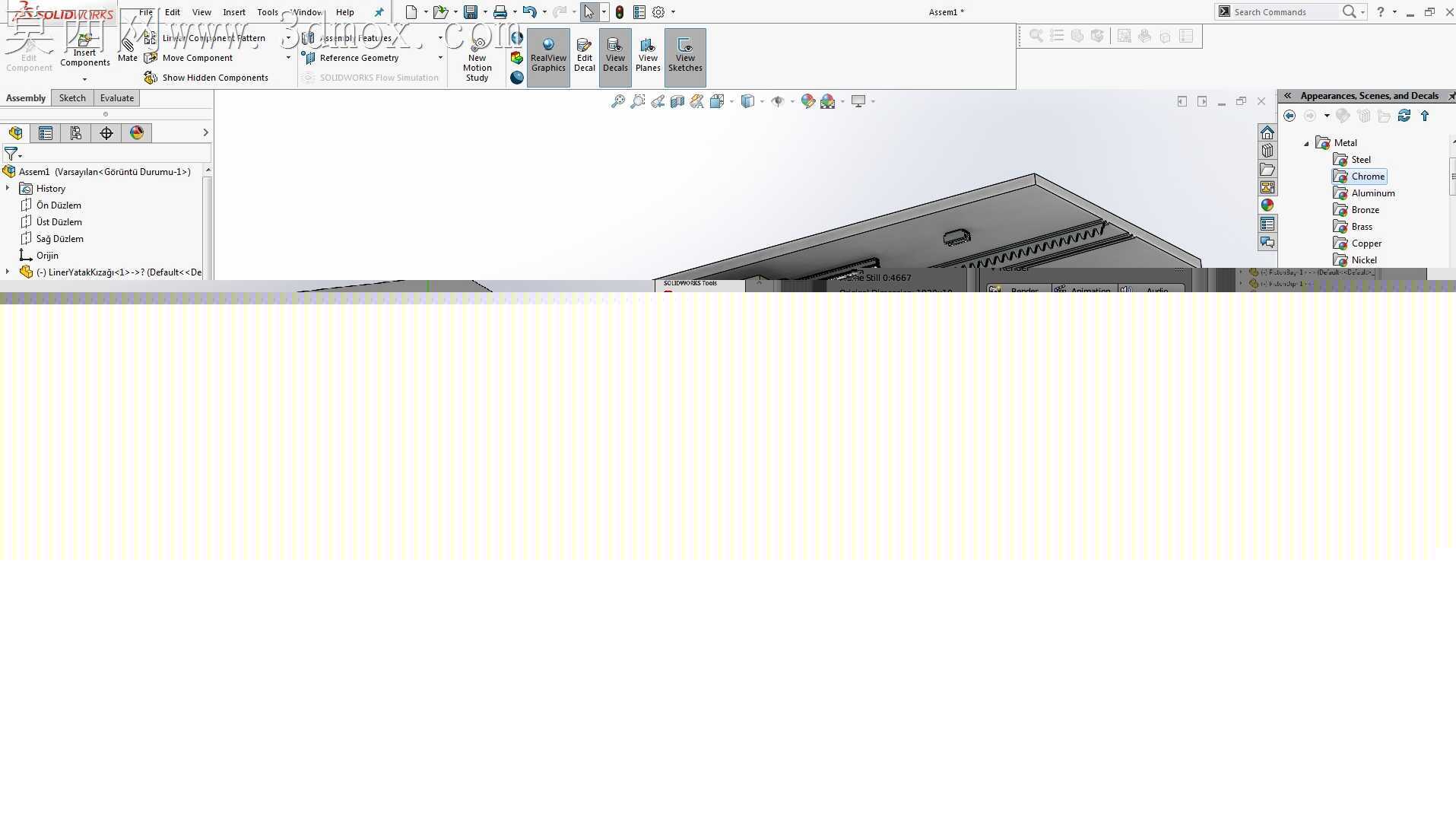 SolidWorks�ϲ�ɨ����