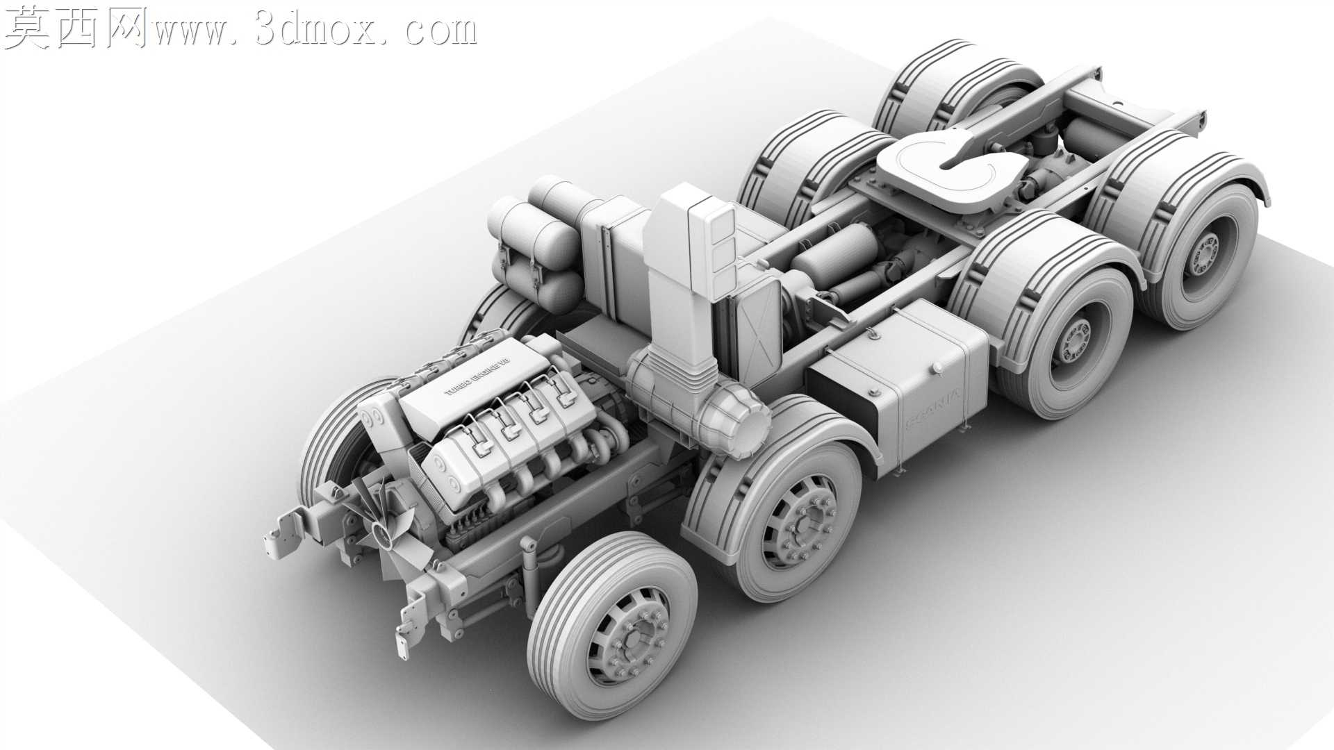 斯堪尼亚R620 V8 8x4