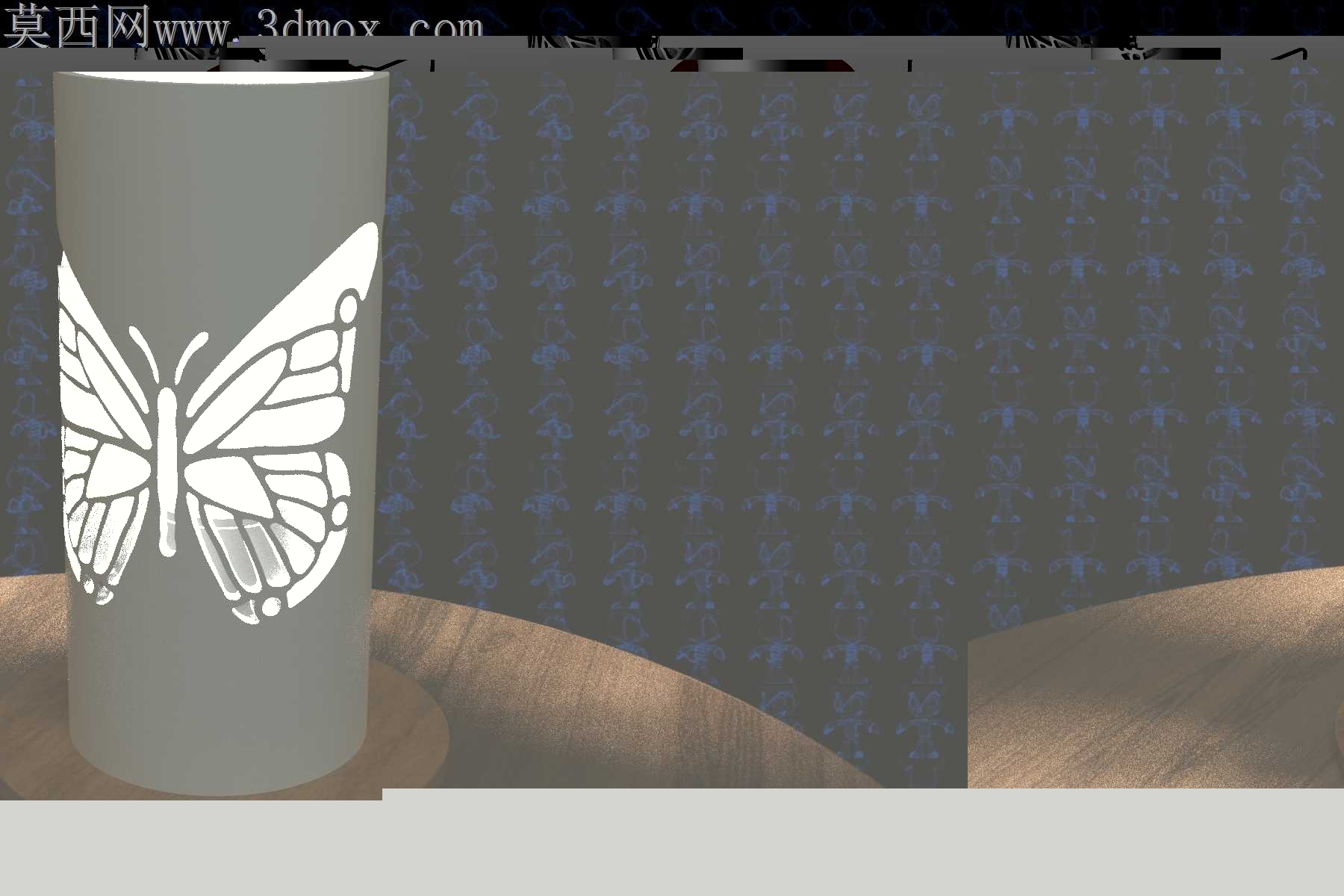 雕刻PVC灯