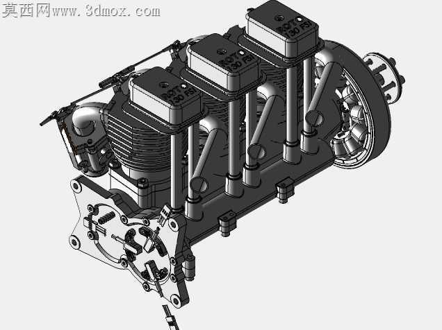 ROTO 130FSi AL无人机发动机