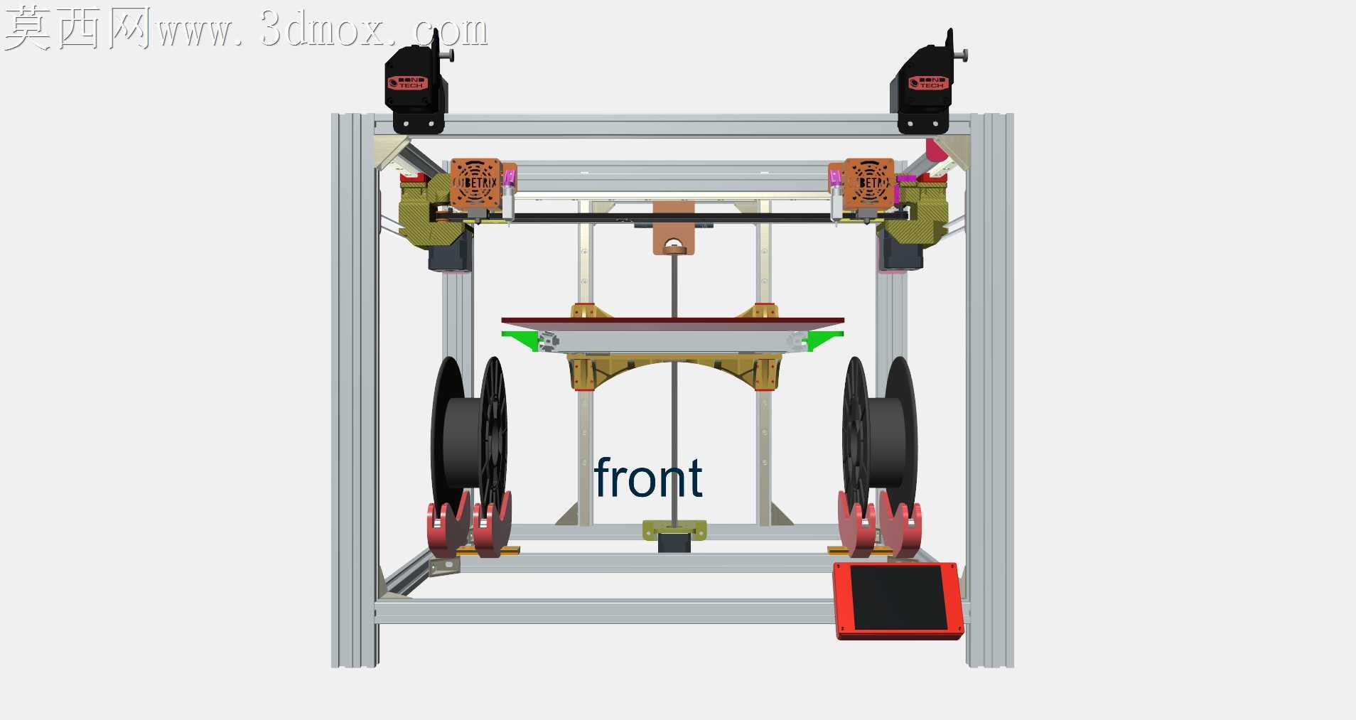 CUBETRIX IDEX(DIY Sigma BCN3D风格3D打印机)