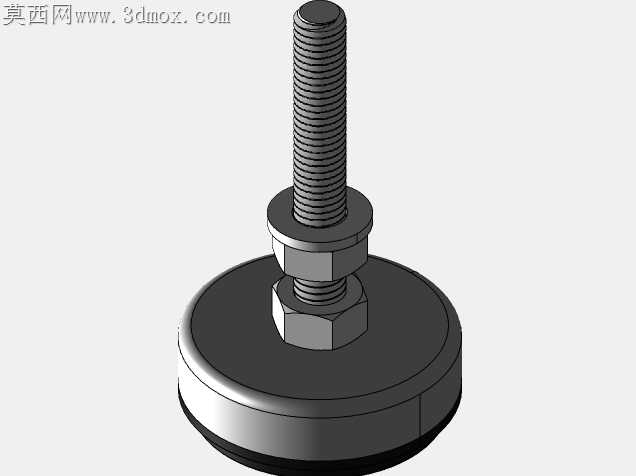 可调脚D43mm M8x60