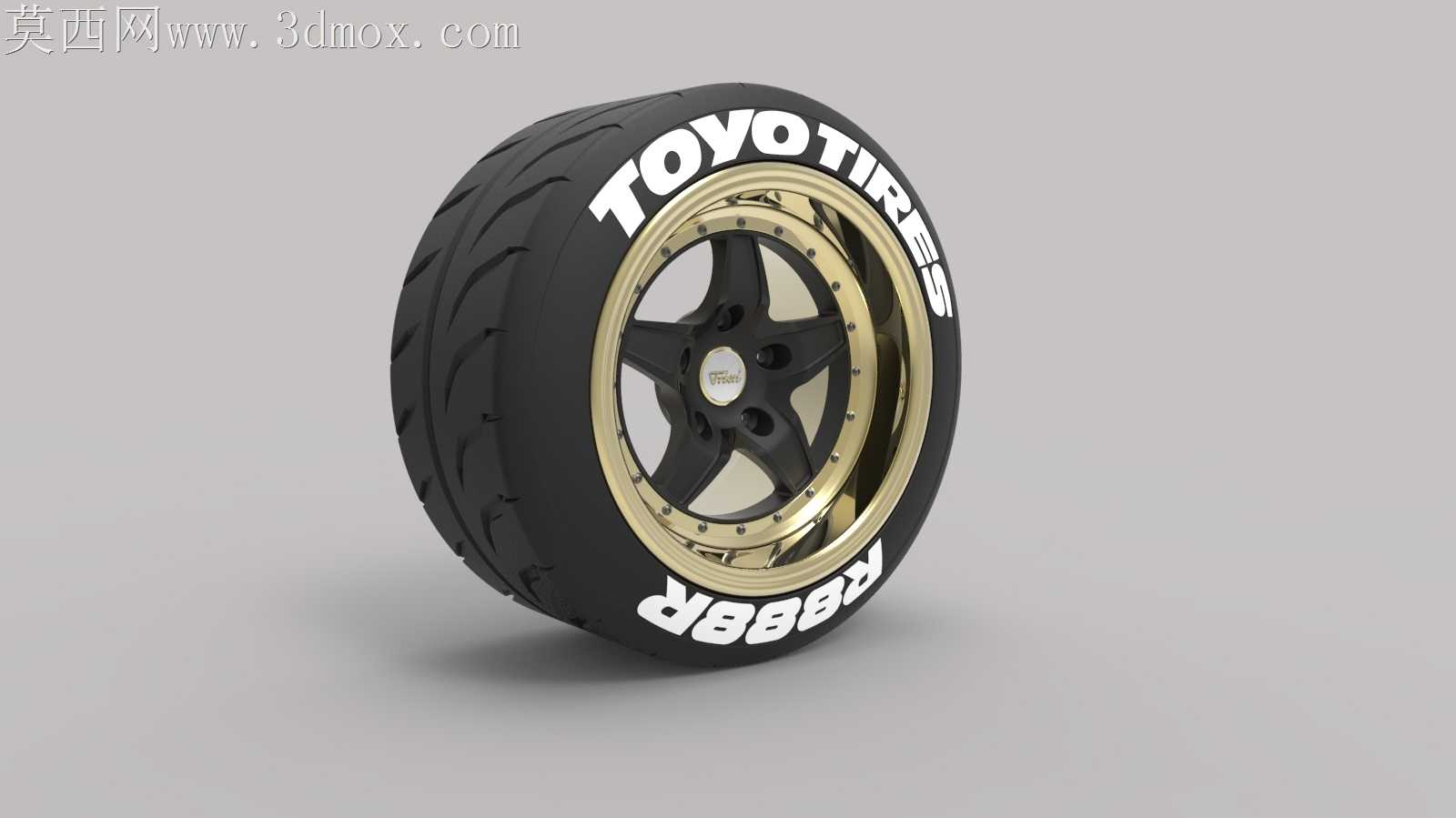 Trieri Design品牌车轮I 225/45/15x10 Toyo R888R