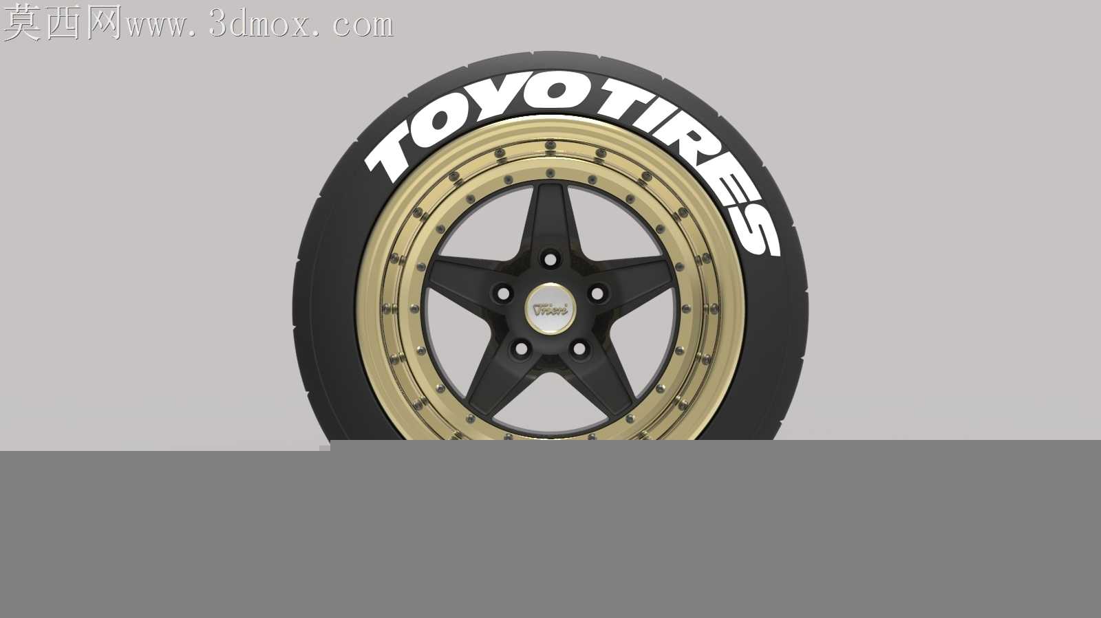 Trieri Design品牌车轮I 225/45/15x10 Toyo R888R