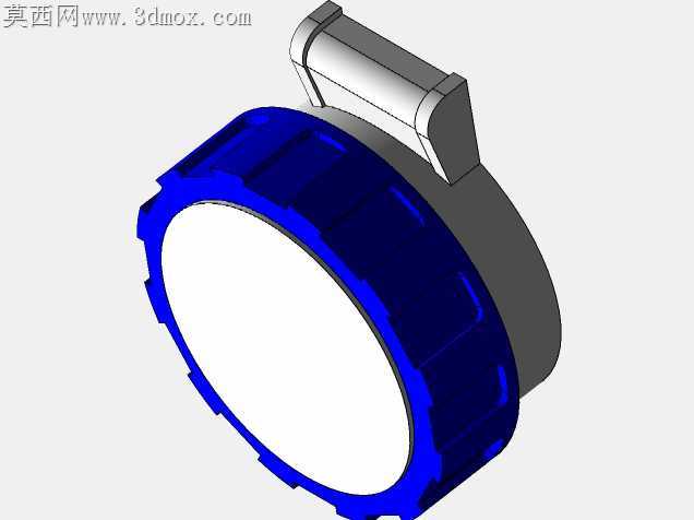 GEWISS GW 62 499 90°角表面安装插座-IP67-2P+E 16A 200-250V 50/60HZ-蓝色-6H-螺丝连接IEC 309 HP