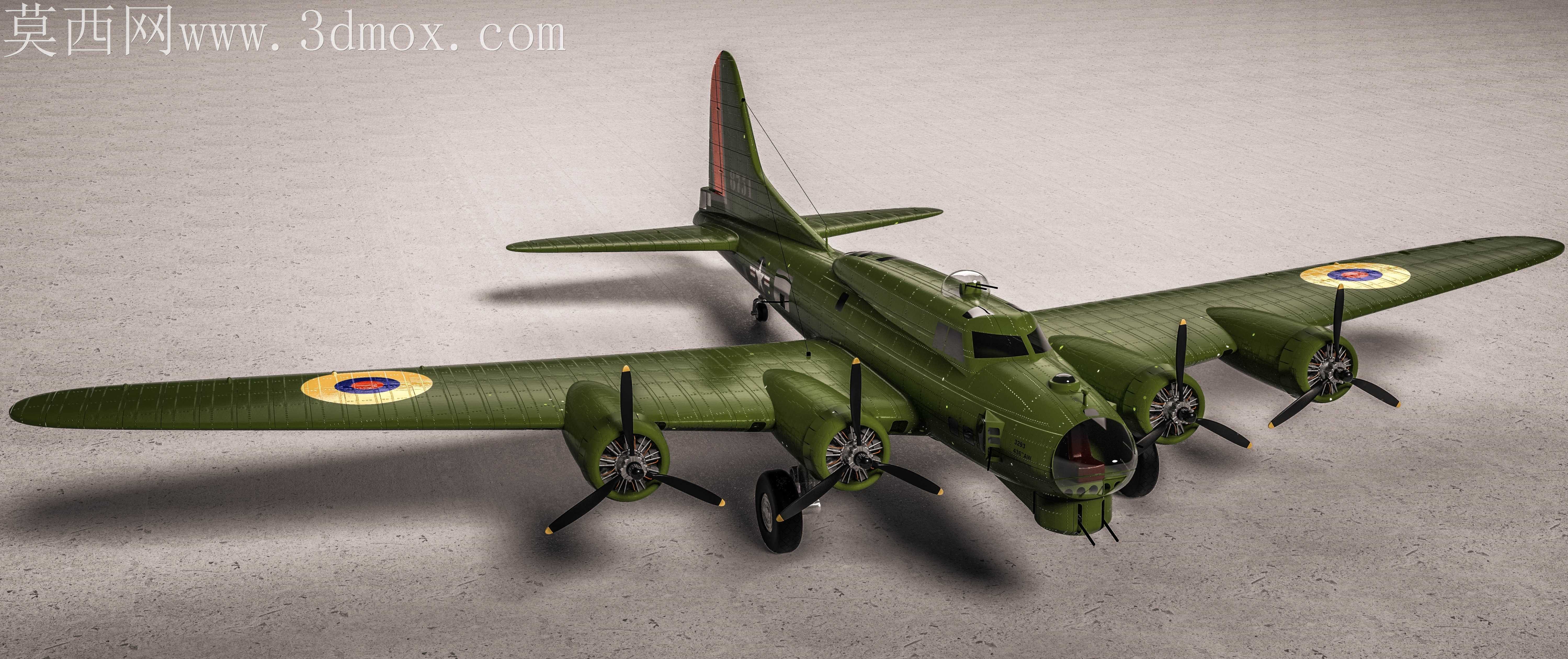 B-17G飞行堡垒