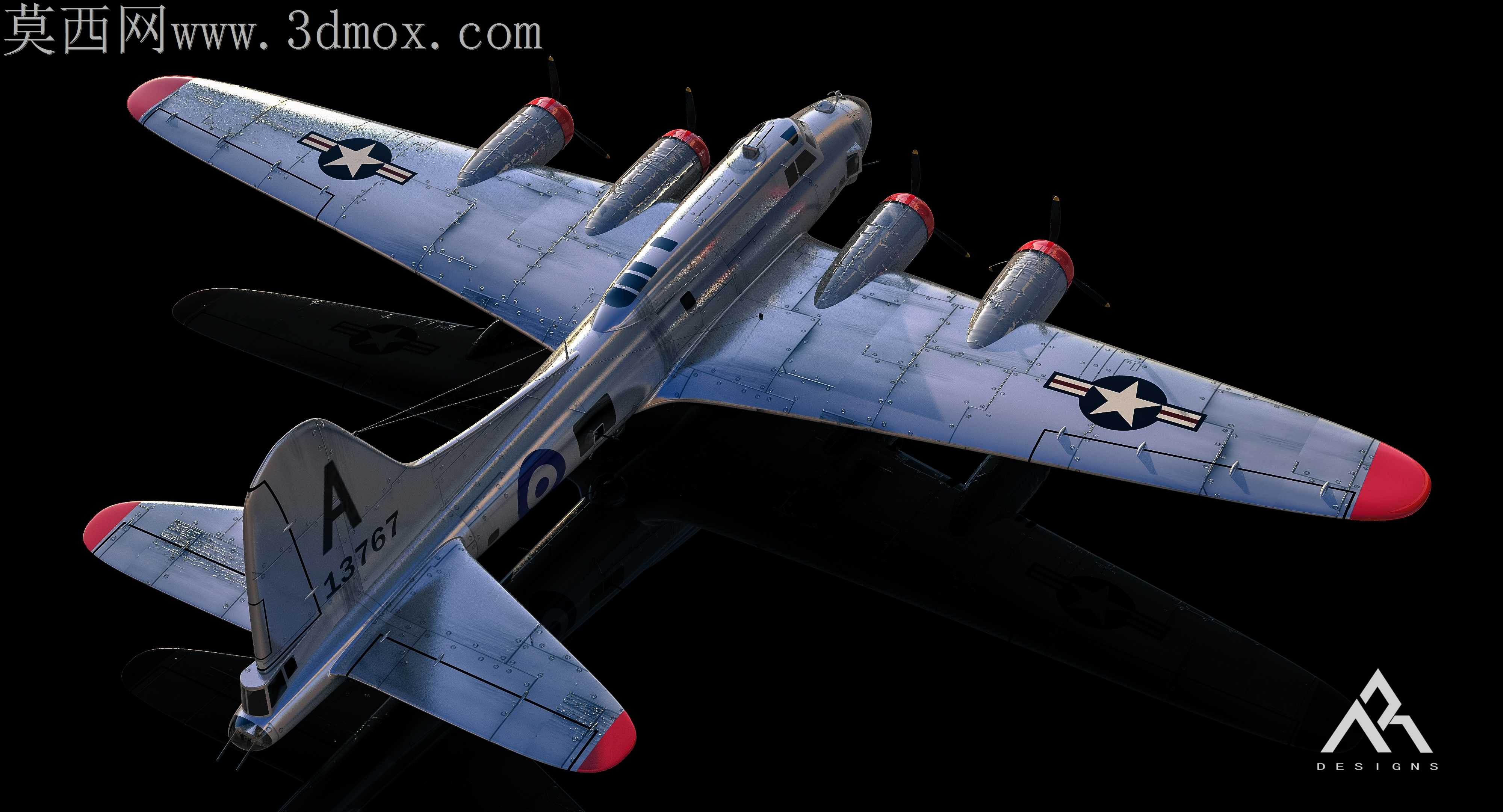 B-17G飞行堡垒