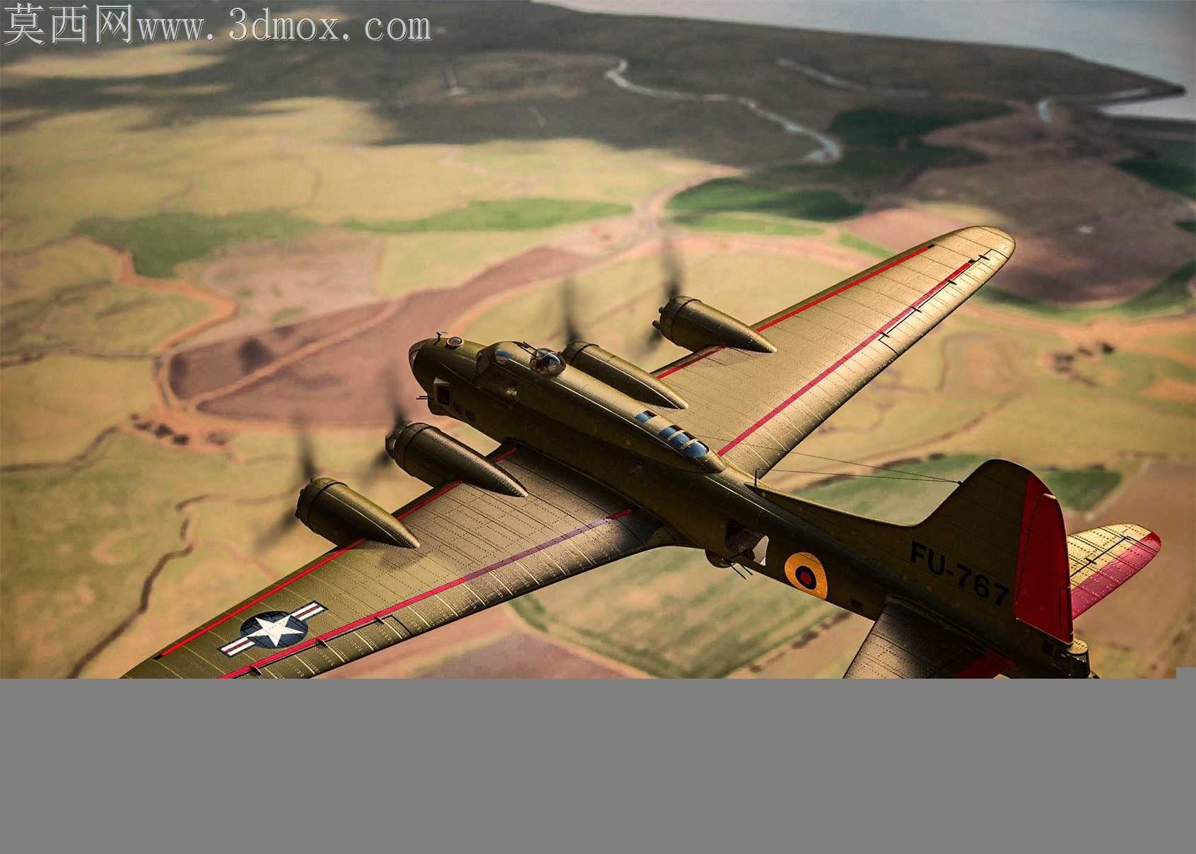 B-17G飞行堡垒