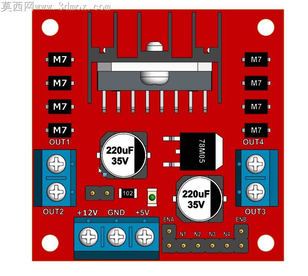 L298Nֱ��˫���/��������������38mm����