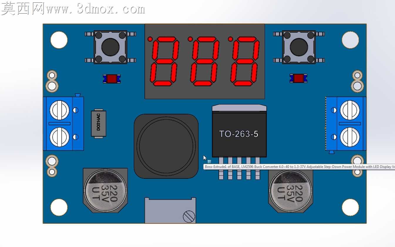 DZS Elec LM2596 DC-DC��ѹ�任��5A 75W
