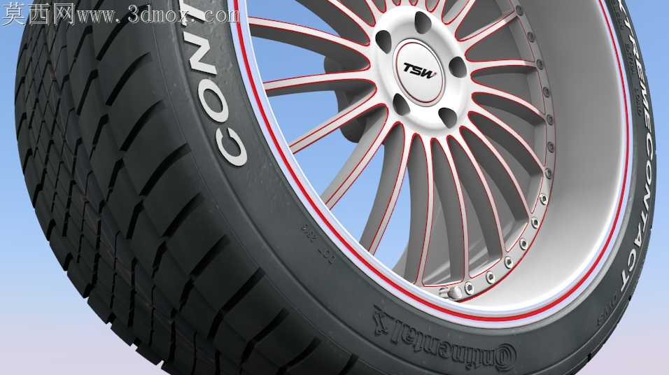 更新!!!TSW车轮w.Conti ExtremeContact DWS轮胎下部