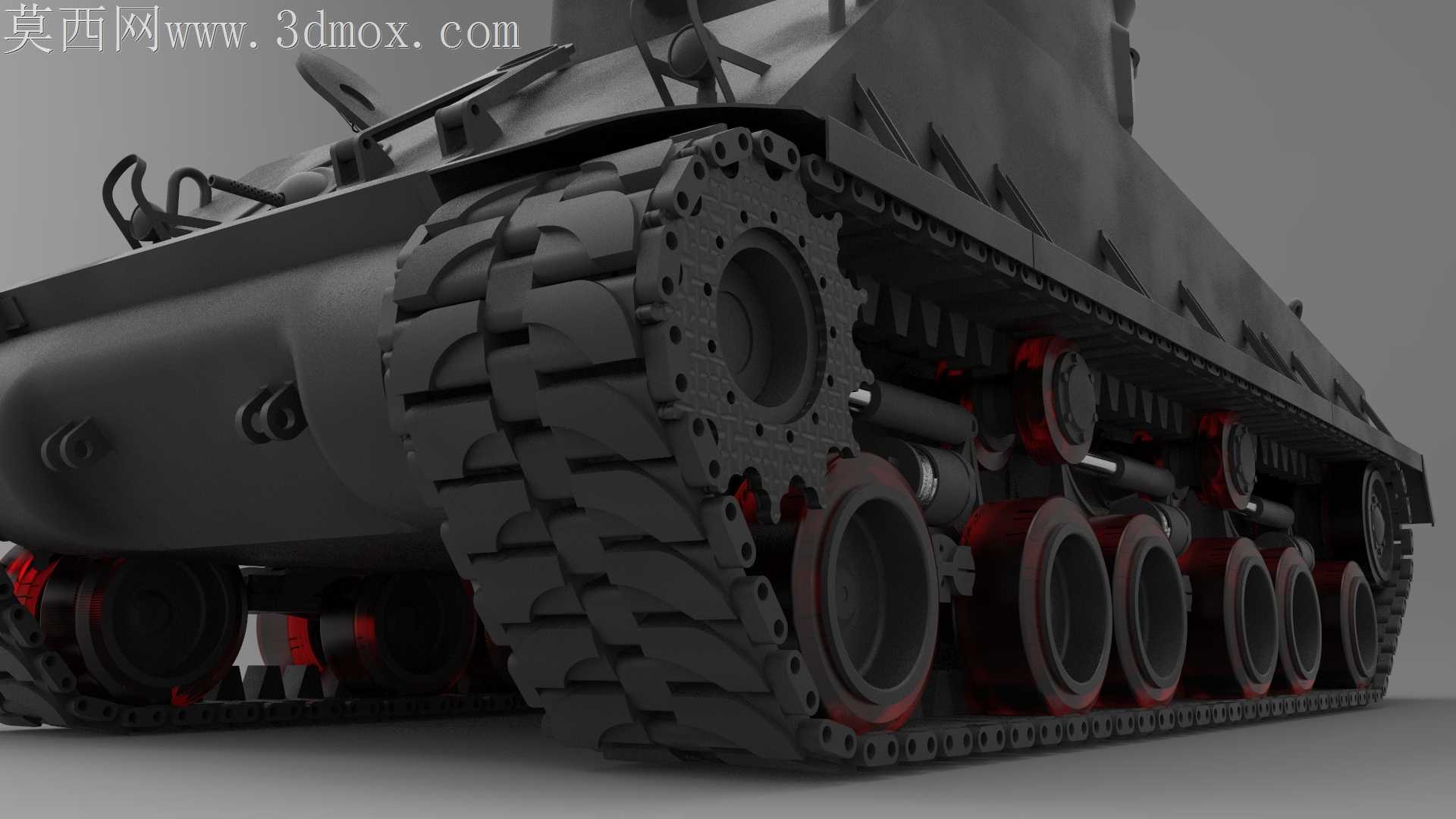 M4A3E8谢尔曼黑色版