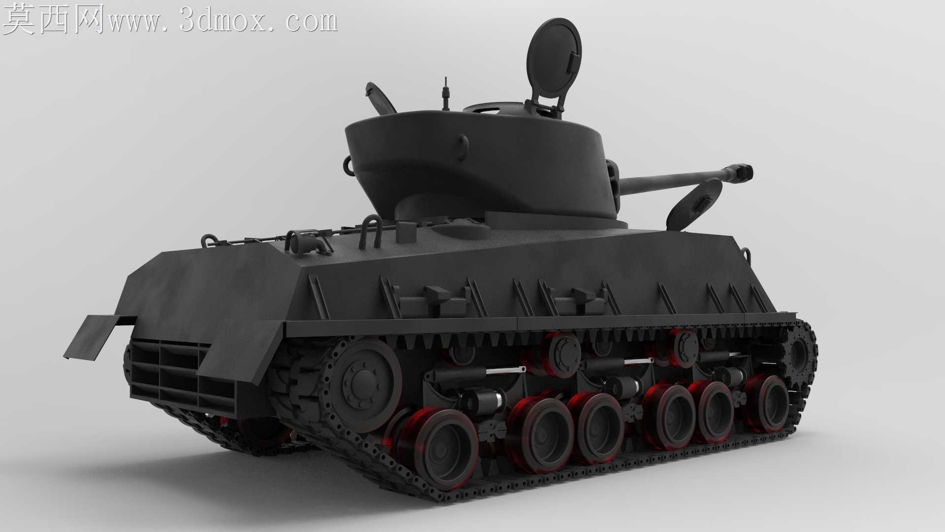 M4A3E8谢尔曼黑色版