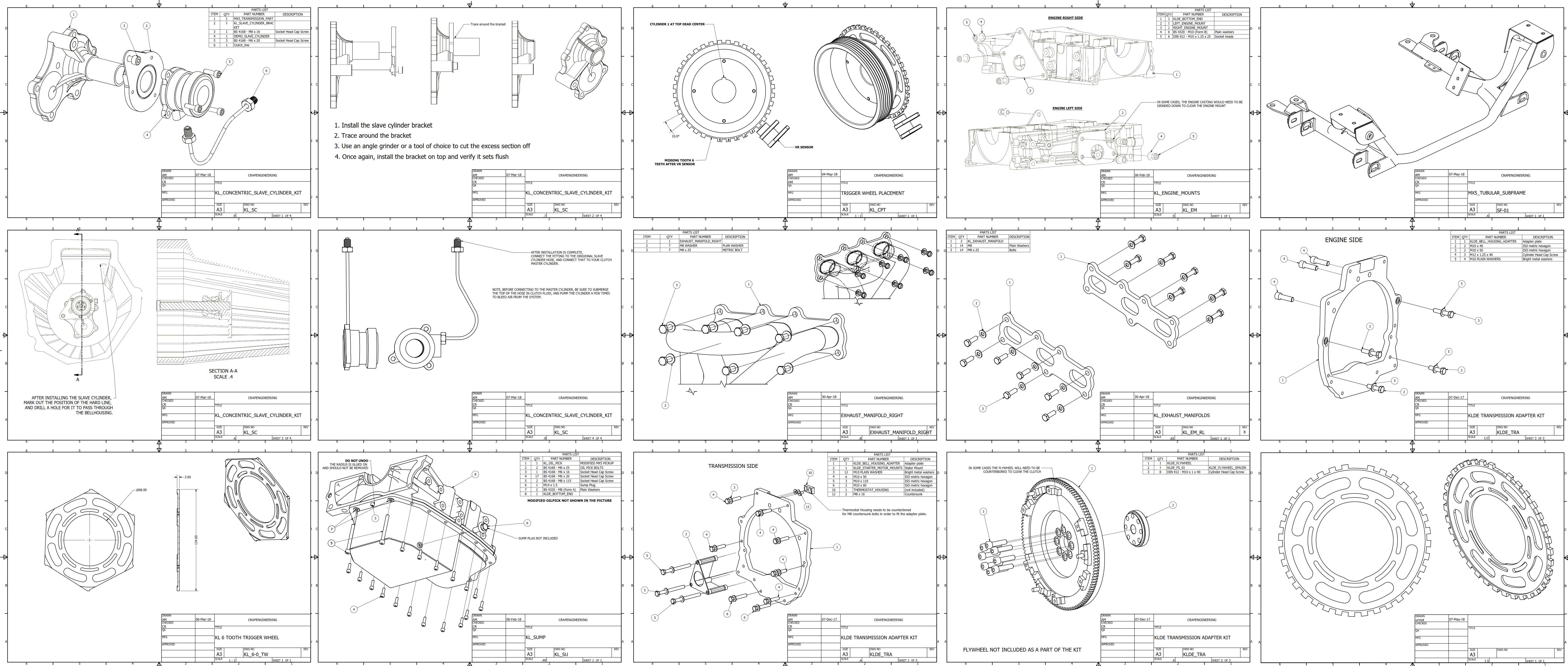 Mx5 v6 converion套件,因为四个气缸的使用寿命太短