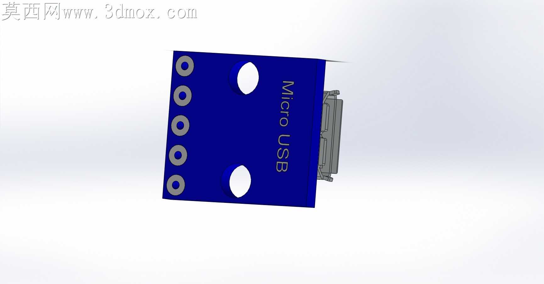 Micro USB DIP 5������2,54mm