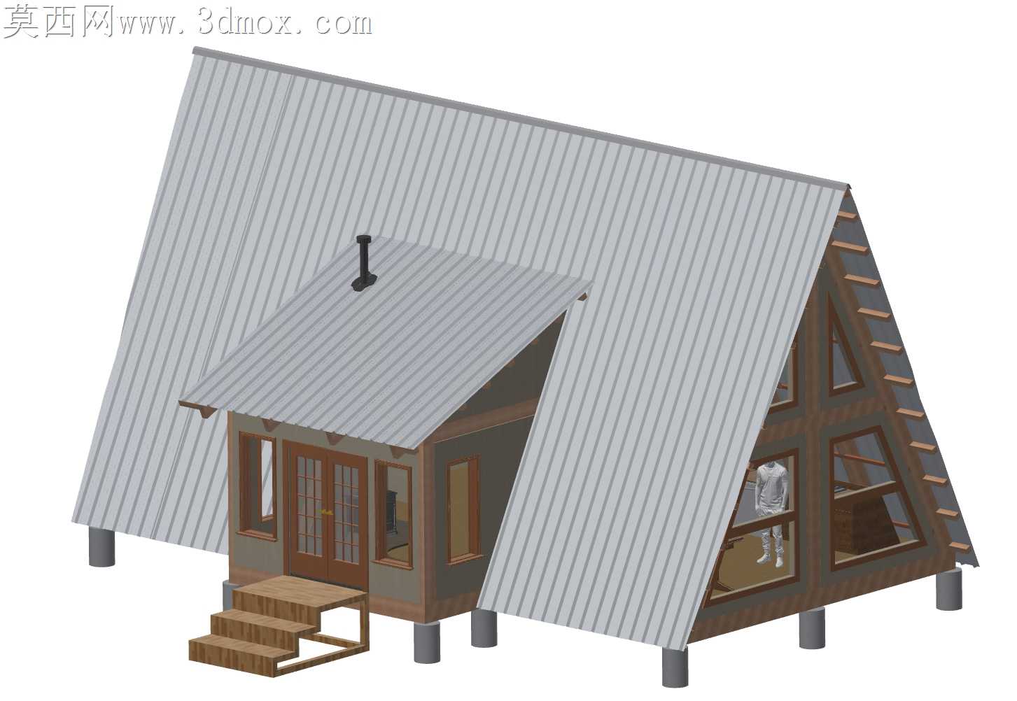 22’x40’A型框架,带入口限位