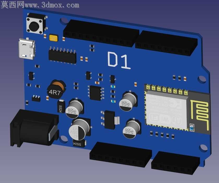Wemos D1(esp8266)电路板