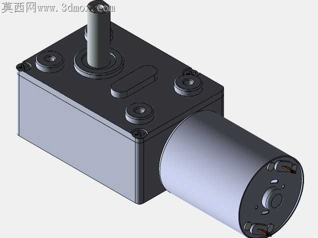 Chihai CHW-GW4632-370,直流蜗轮电机,6 V,6 RPM