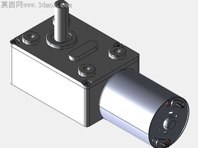 Chihai CHW-GW4632-370,直流蜗轮电机,6 V,6 RPM