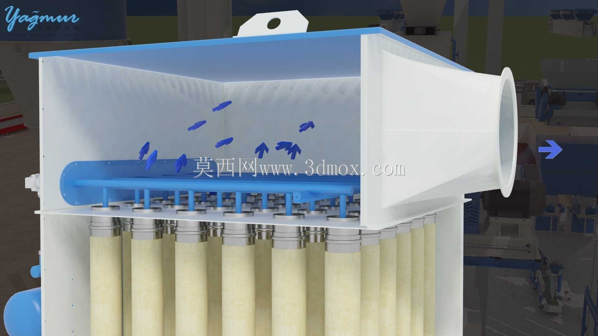 交钥匙动物饲料厂(工厂)20000平方米-Anahtar Teslim Yem??leme Tessi 20000平方米