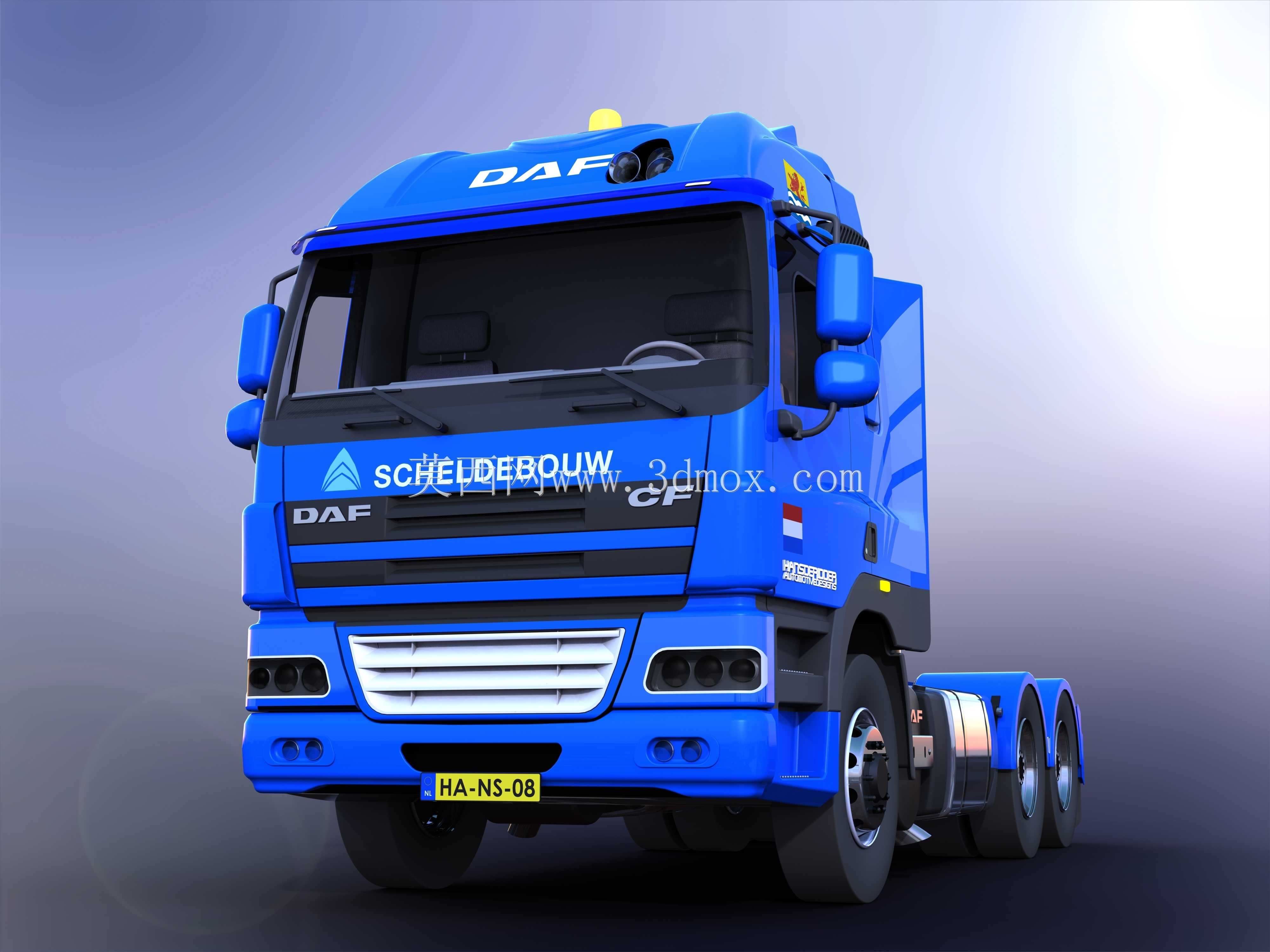 DAF CF(带平板拖车)