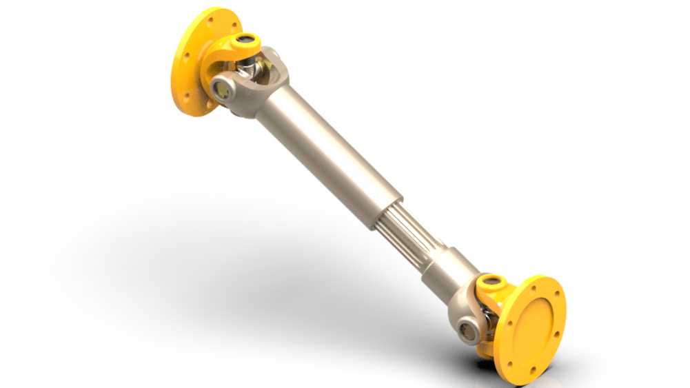 Solidworks教程#190使用SW Easy Design在Solidworks中设计双万向节轴组件