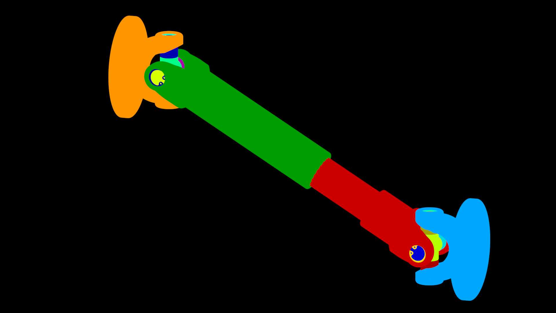 Solidworks教程#190使用SW Easy Design在Solidworks中设计双万向节轴组件