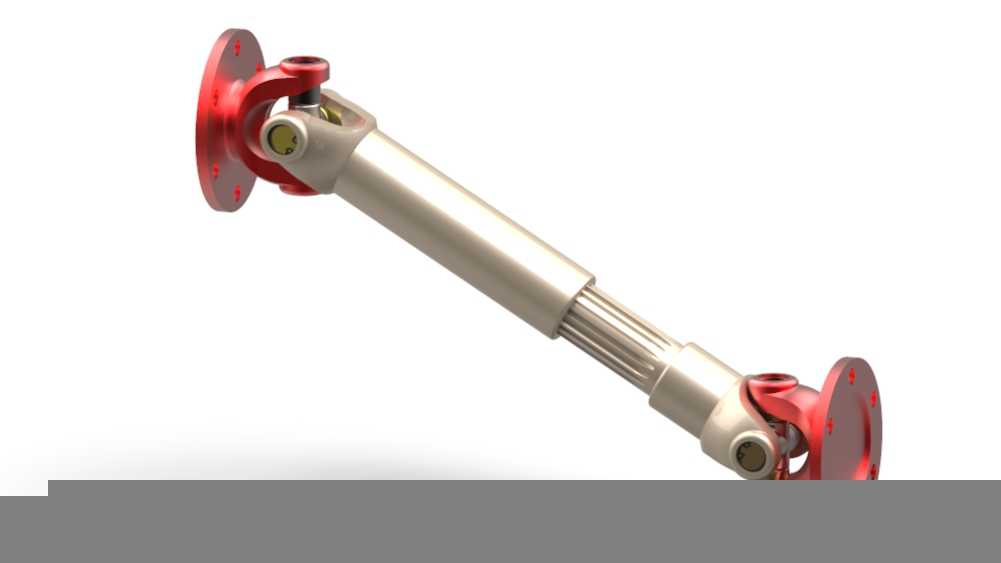Solidworks教程#190使用SW Easy Design在Solidworks中设计双万向节轴组件