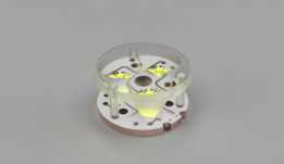 Բ��PCB�ϵ�3x CREE X