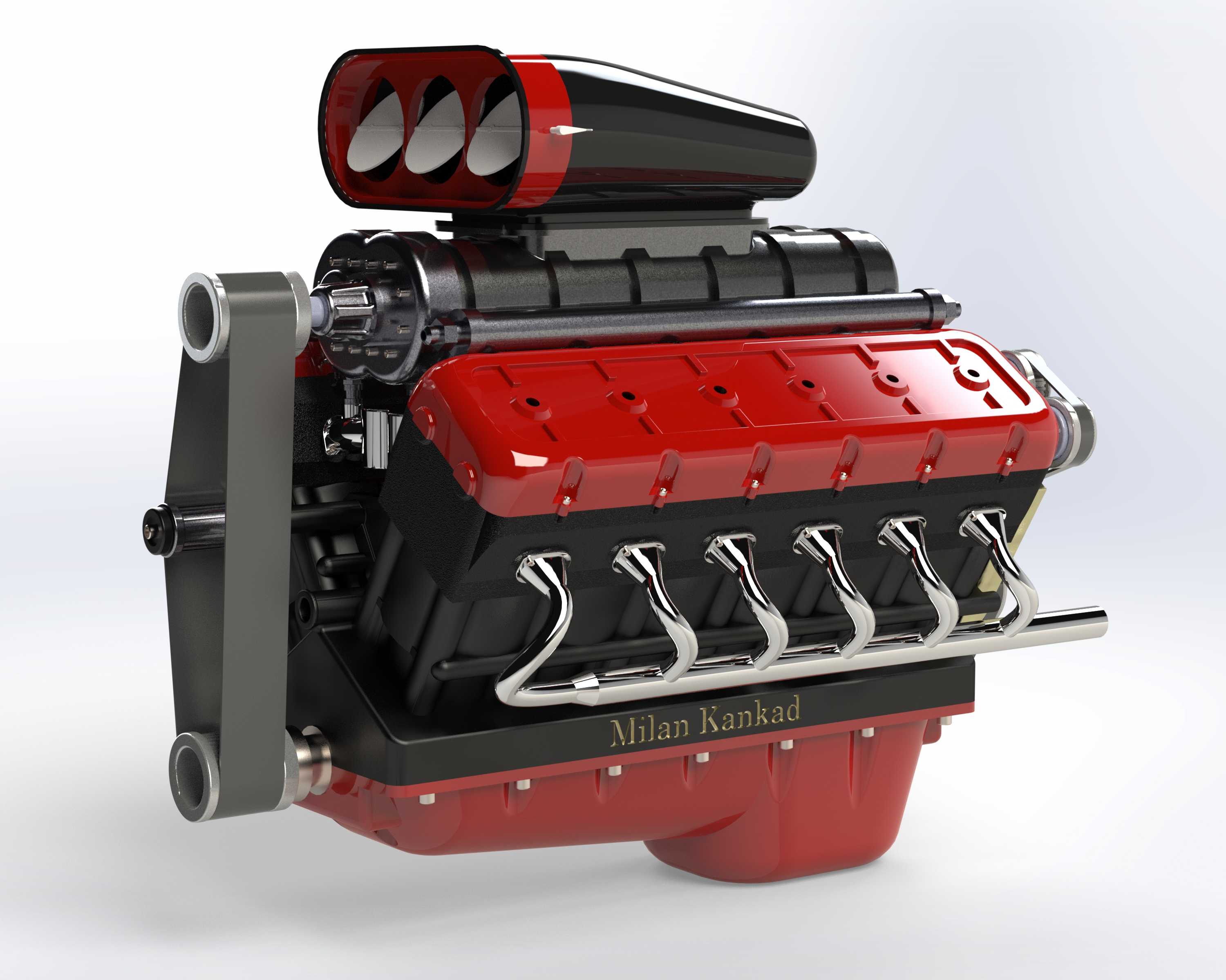 V 12发动机