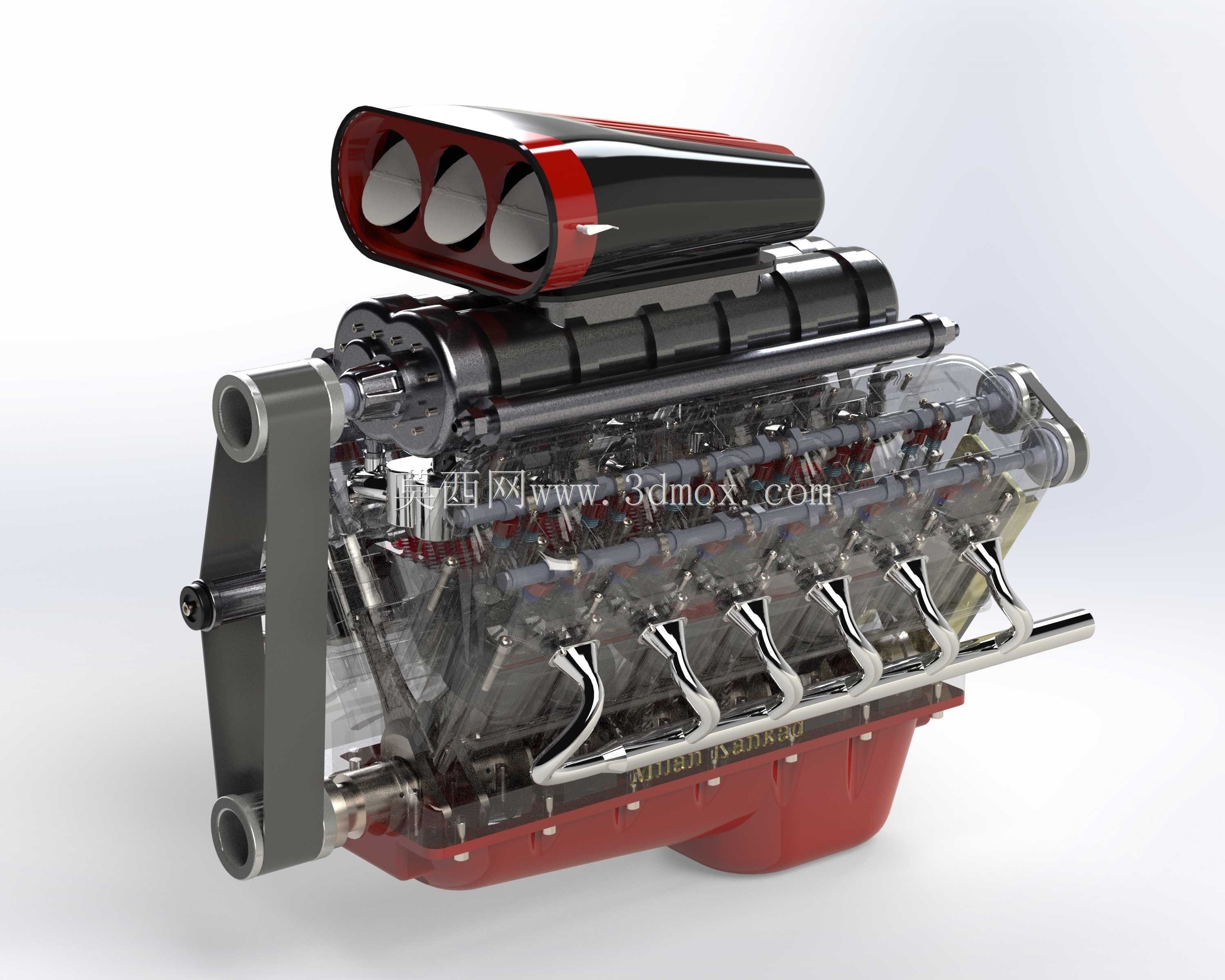 V 12发动机