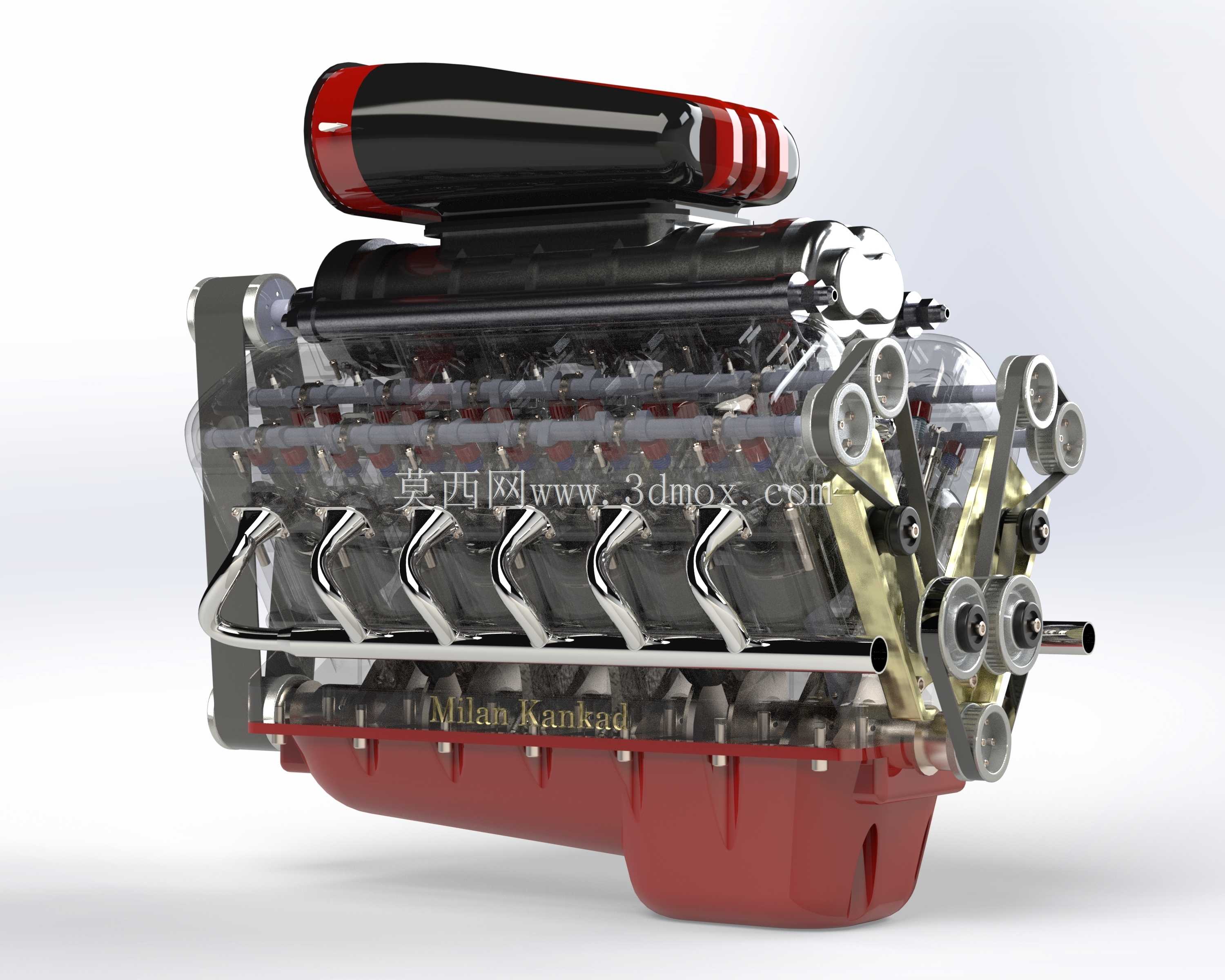 V 12发动机