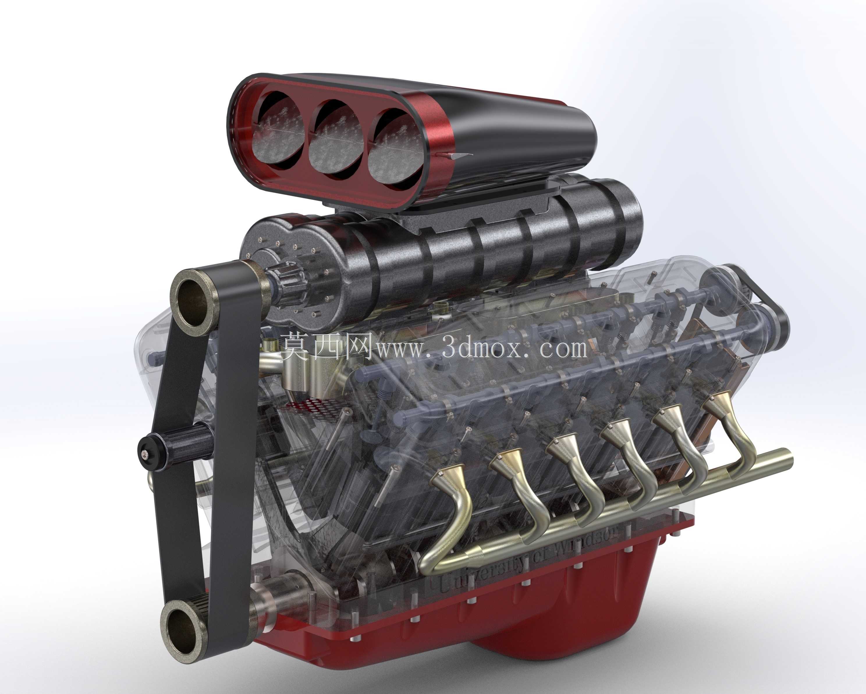 V 12发动机