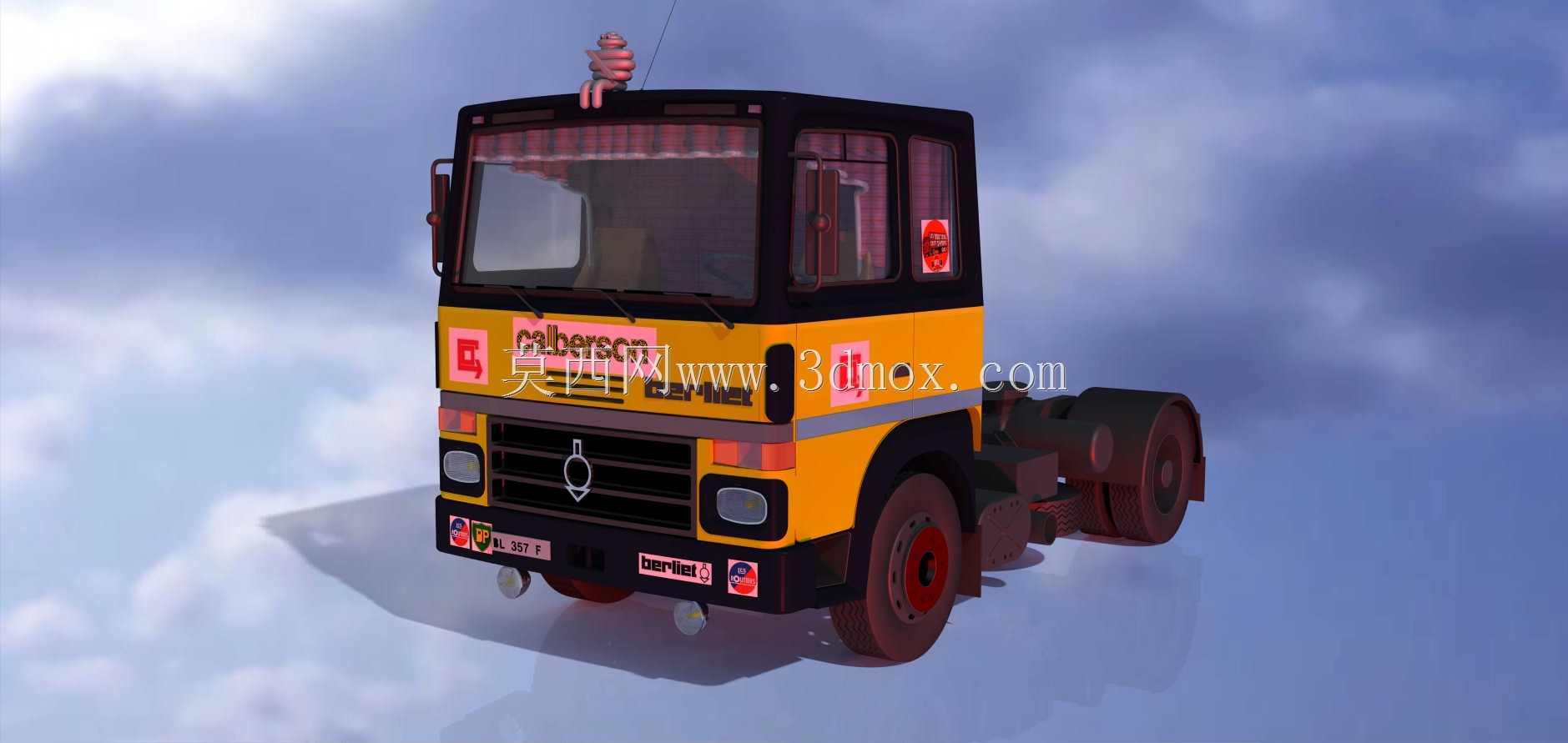 BERLIET TR280\u0026拖车