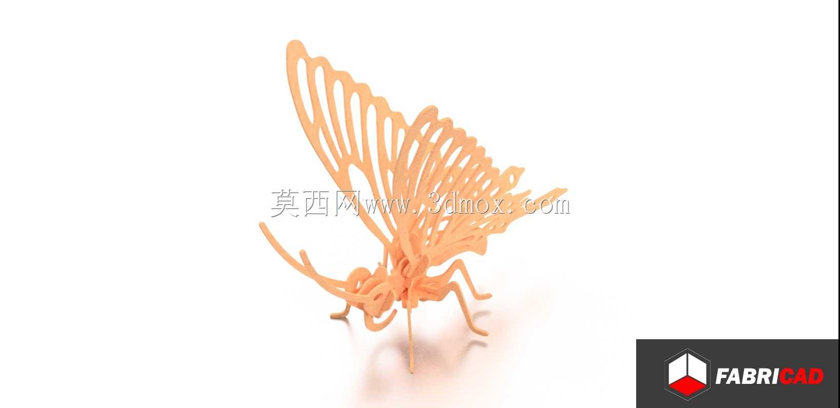 激光蝴蝶1切割-(MARIPOSA 1 CORTE激光)