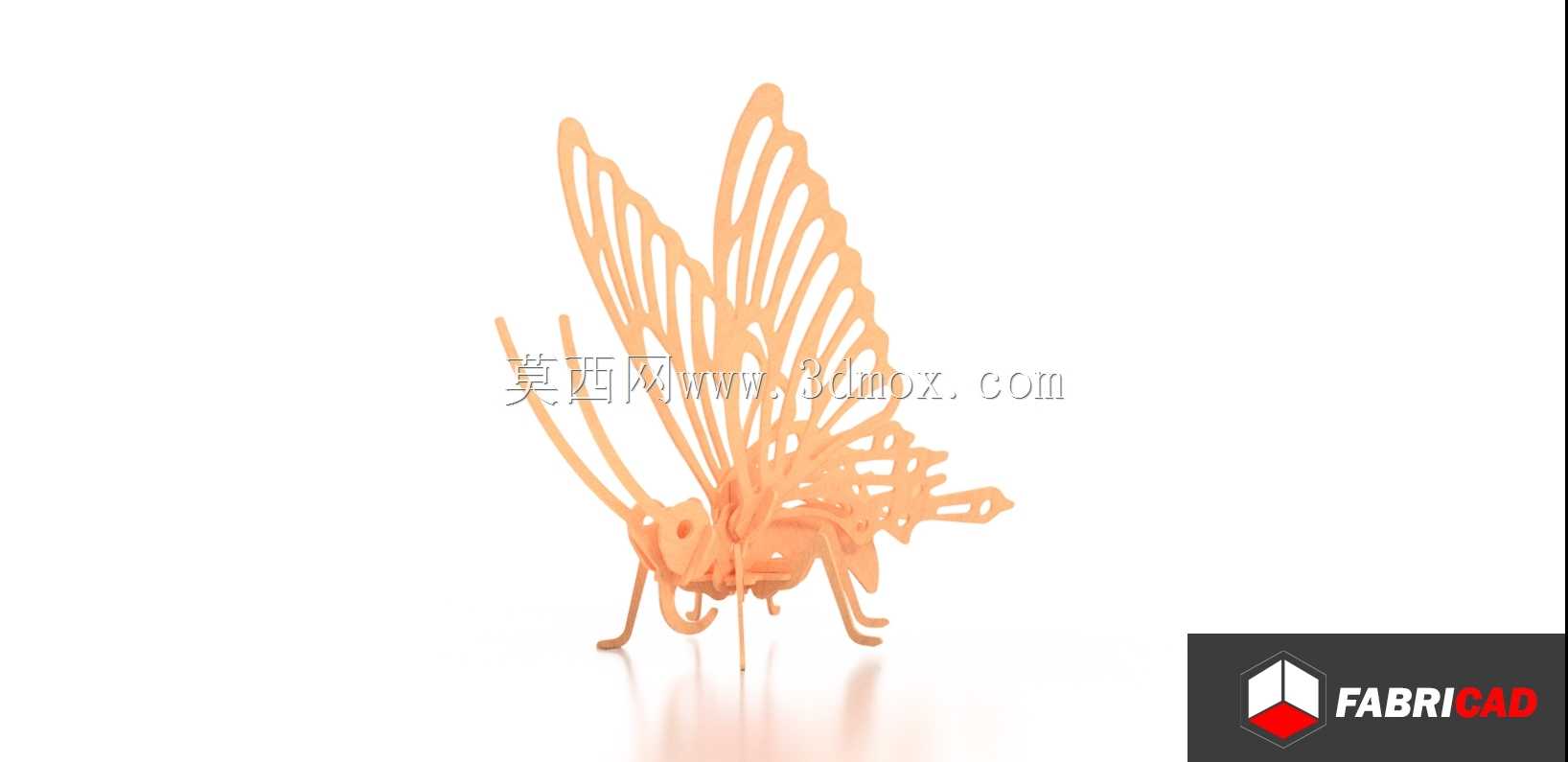 激光蝴蝶1切割-(MARIPOSA 1 CORTE激光)