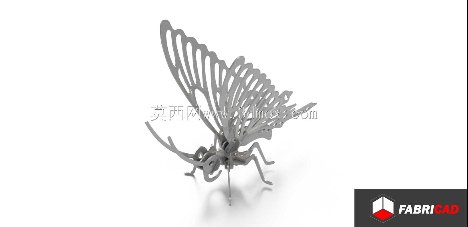 激光蝴蝶1切割-(MARIPOSA 1 CORTE激光)