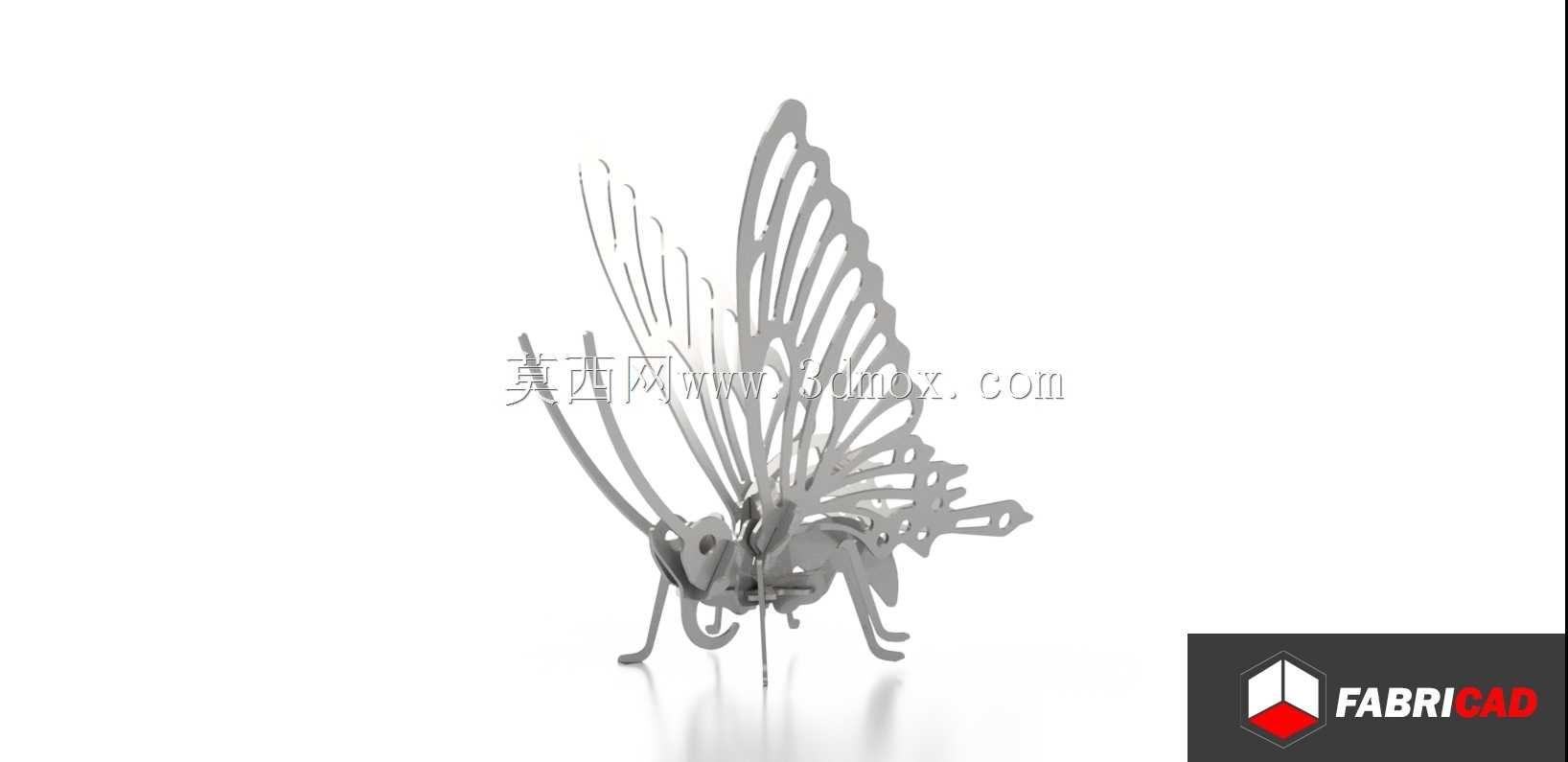 激光蝴蝶1切割-(MARIPOSA 1 CORTE激光)